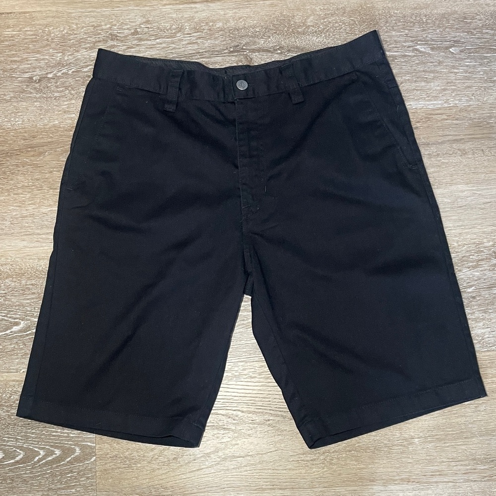 Black Volcom shorts